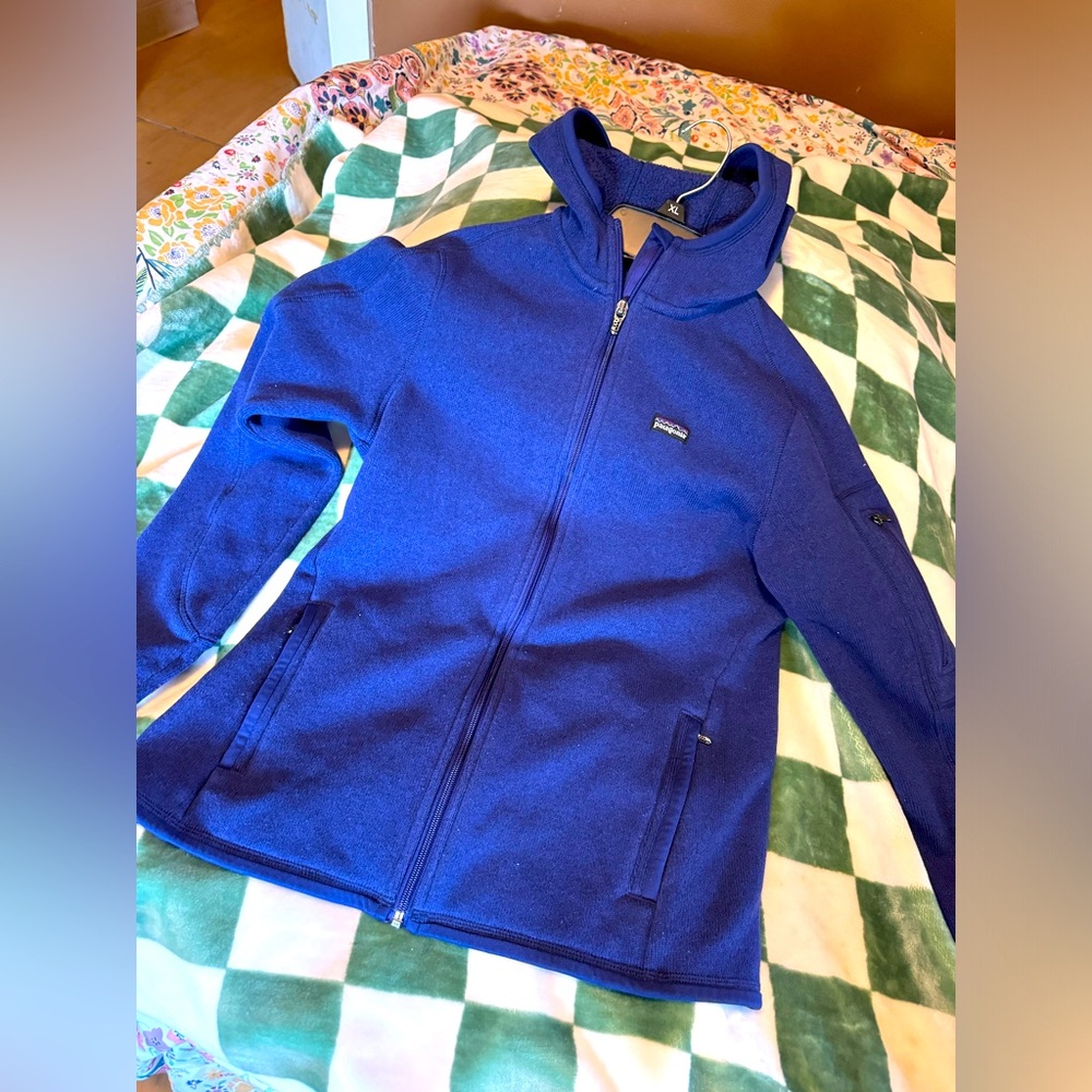 Patagonia zip up hoodie size, size M, women’s